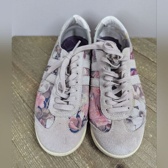 Gola x Liberty Bullet PJ Sneakers Size 6 Floral Print - Picture 4 of 10